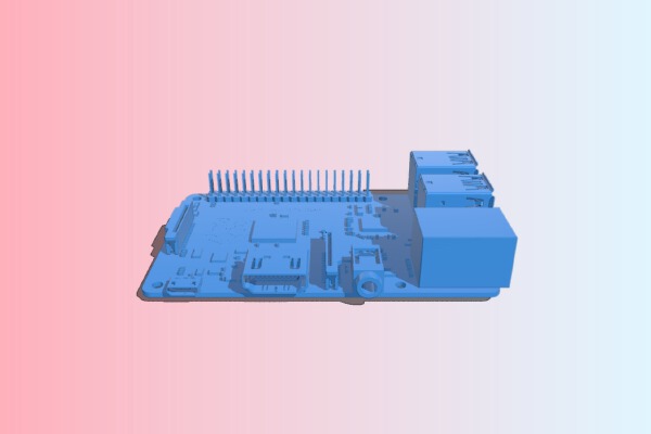 Raspberry Pi Electronics Enclosure with Arduino Mega or Rambo Mini and 7" HDMI TouchScreen Display | 3d print model