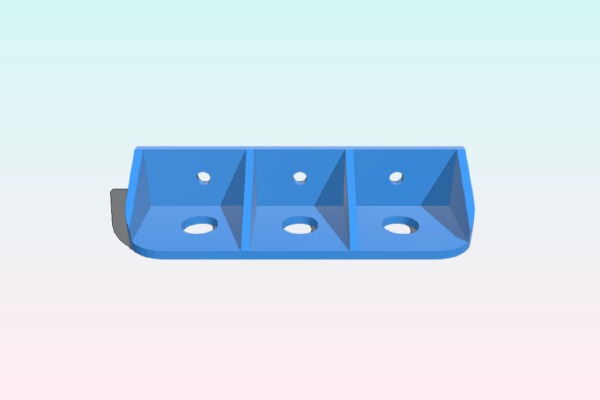 Plug Panel (Parametric) | 3d print model