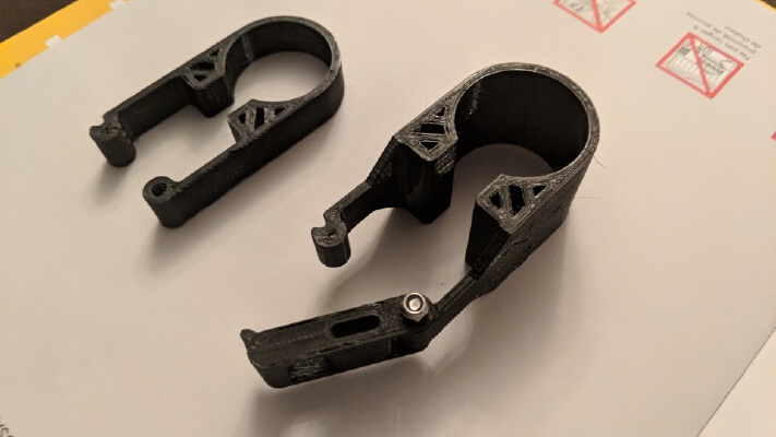 Bike Hockey stick clip | 3d print model