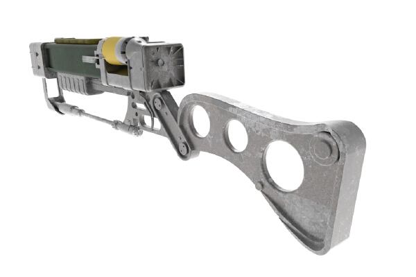 AER12 Laser Rifle from the fallout universe | 3d print model