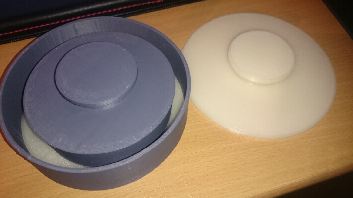 filled hamburger press | 3d print model