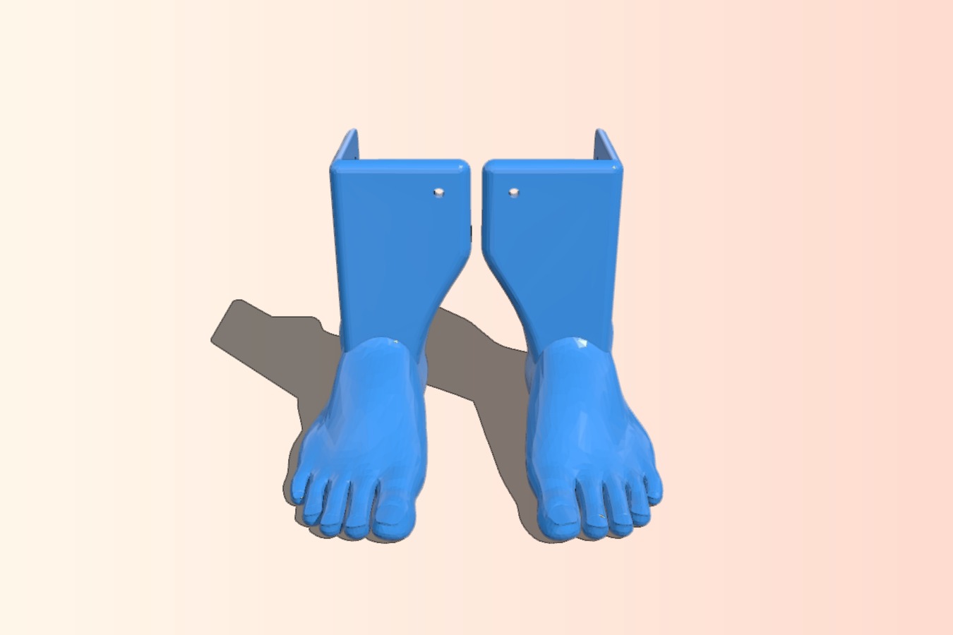 Shapely Tronxy X3 Feet