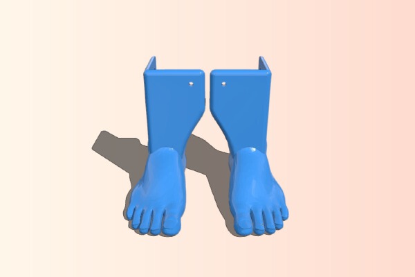 Shapely Tronxy X3 Feet | 3d print model