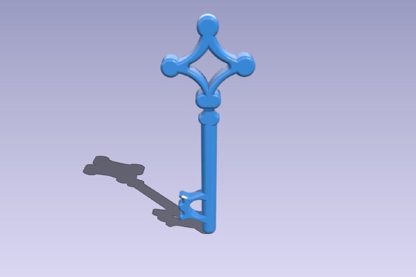 attack on titan basement key | 3d print model