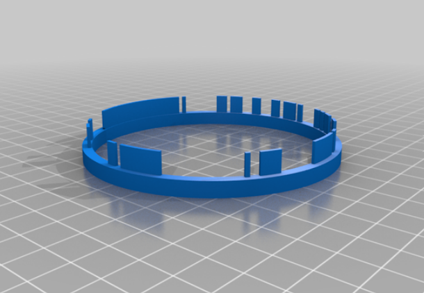 9-Bit Absolute Singletrack Gray Code Rotary Encoder