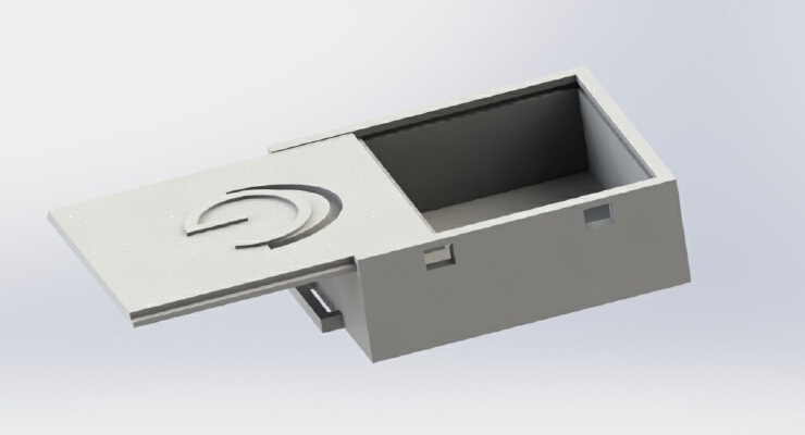 Pieces for mouse emulator with PSoC board | 3d print model