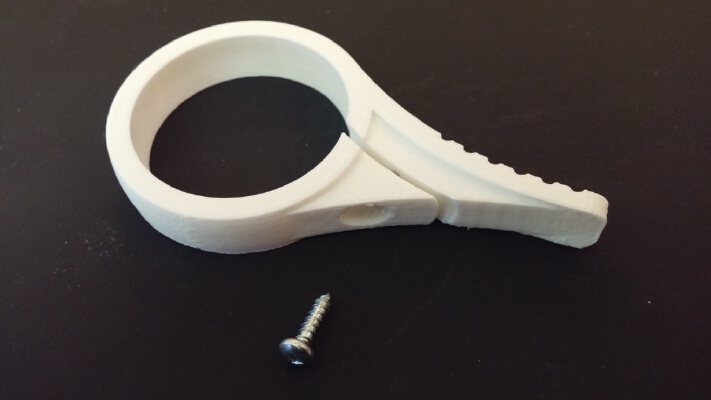 E Z Open Door Lever Adaptor | 3d print model