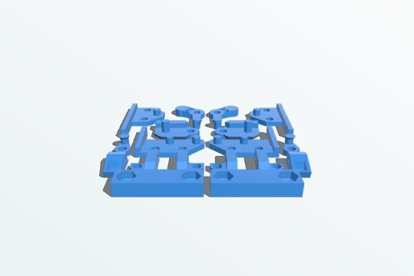 PRN3D_HB-Lock-Set | 3d print model