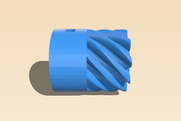 K8200 - 3Drag Conic gears for extruder | 3d print model