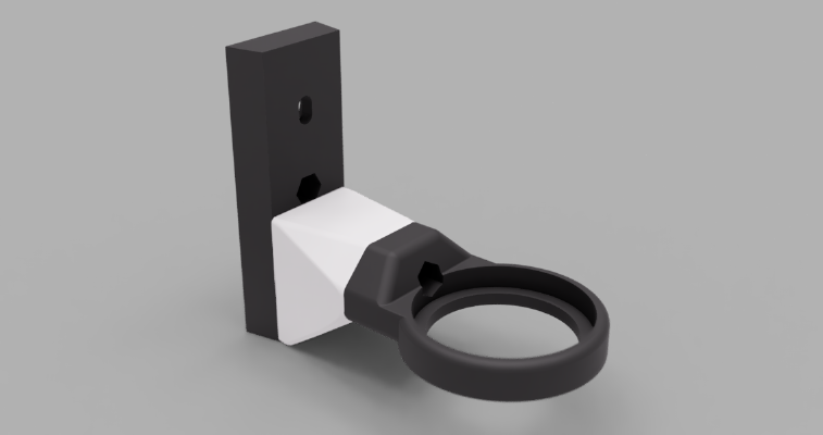 Tripod Mount for 500mm Mirror Lens | 3d print model