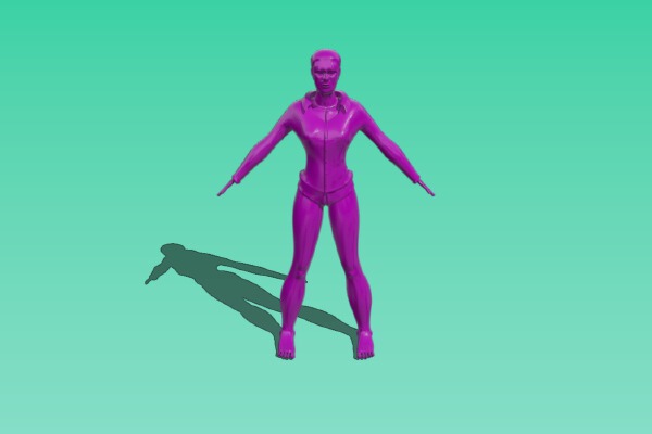 Girl model | 3d print model