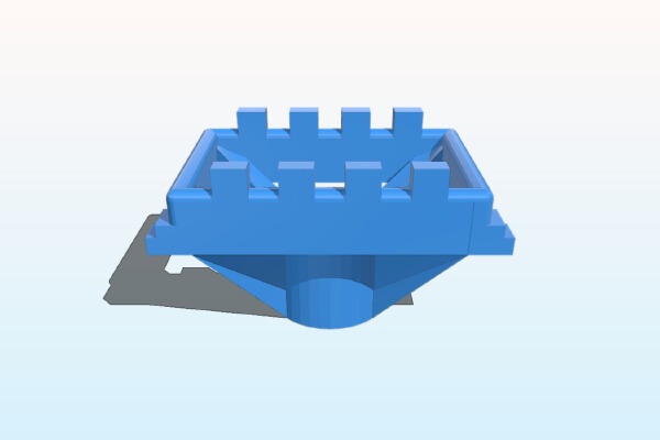 Fabtotum vinyl blade holder carriage | 3d print model