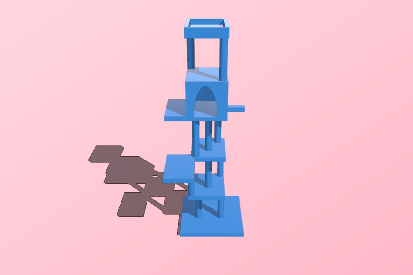 Cat Tree_scratch post