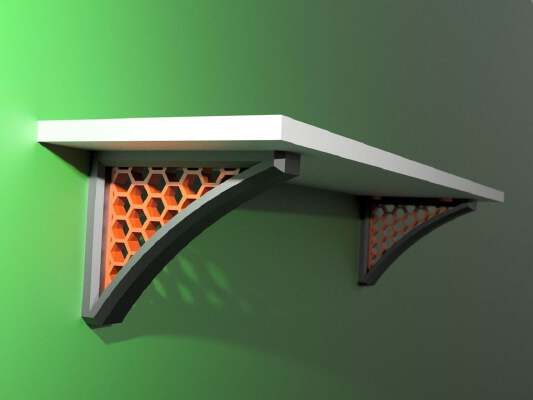 Shelf Support _ Bracket V2 | 3d print model