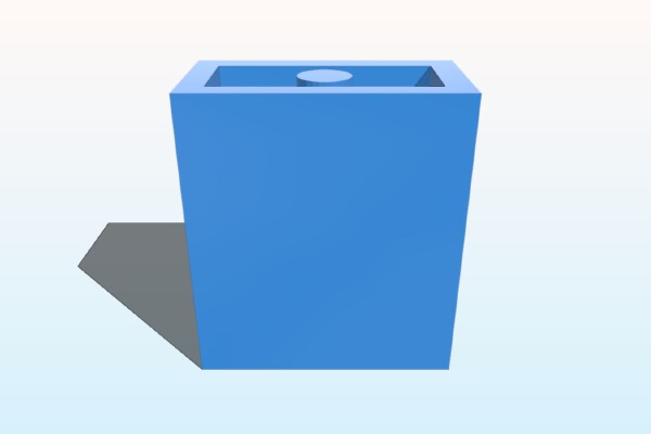 DC Motor Block | 3d print model