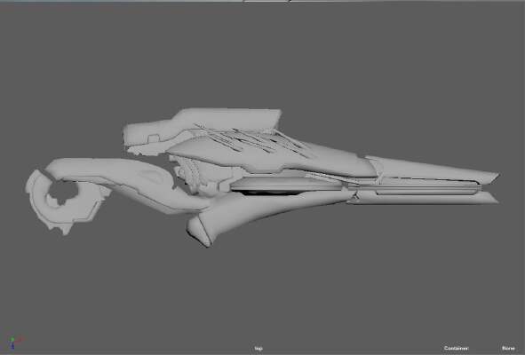 Needle Rifle [Halo Reach] | 3d print model