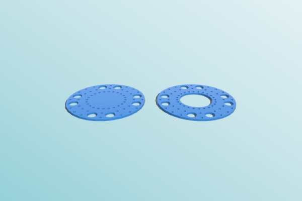 FliteTest Anycopter inspired printable plates | 3d print model