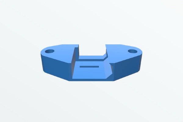 VDQ250 RearBumper_XT60 Holder | 3d print model