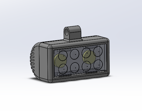 1_10 Led Light bar 20MM | 3d print model