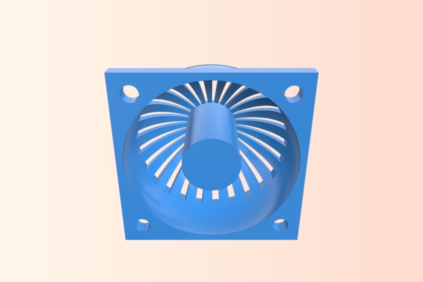 40MM Raised Fan Cover