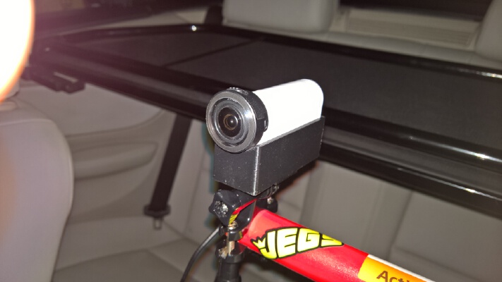 Sony Action Cam Holder for Gopro Mount | 3d print model