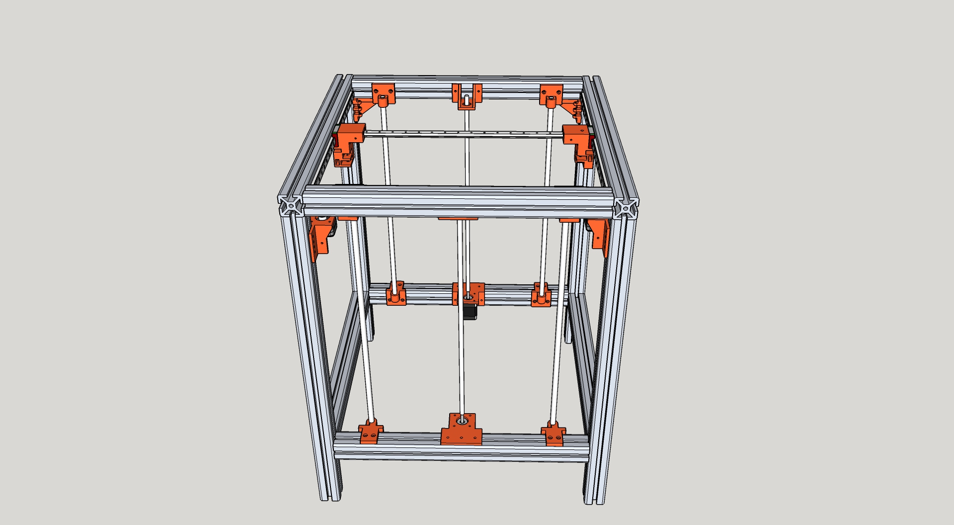 AL3D 300x300x350 linear guide CoreXY - 4040  frame