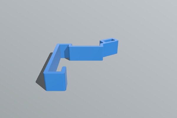 Ultimaker LED strip attachment | 3d print model