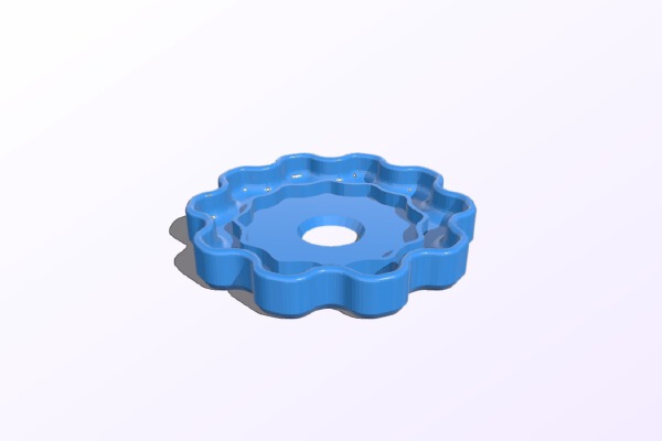 Geeetech A30_ A10m leveling knob Adapter for newer A30-Version | 3d print model