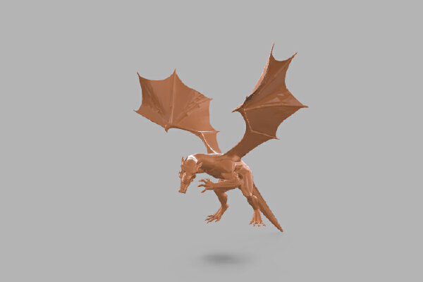 Charizard Realistic Dragon | 3d print model