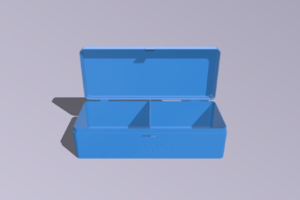 Customizable hinged box | 3d print model