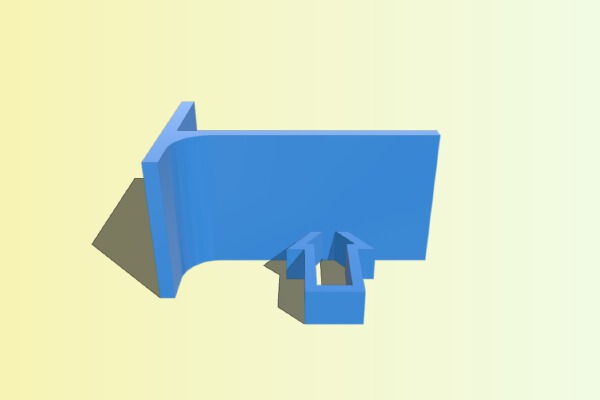 Arrow Bookend | 3d print model