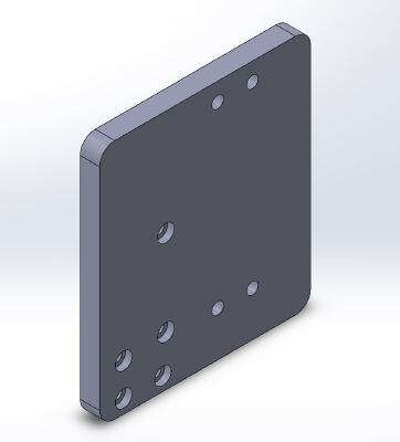 MK8 holder for RF100XL | 3d print model