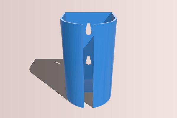 Plastic bag holder - small | 3d print model