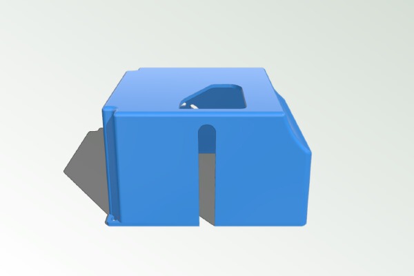 Anycubic 4Max Pro 2.0 Print head lid | 3d print model