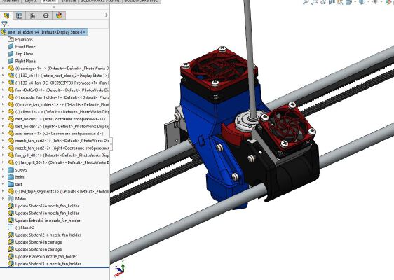 Anet A6 - Frankenstein (Solidworks sources) | 3d print model