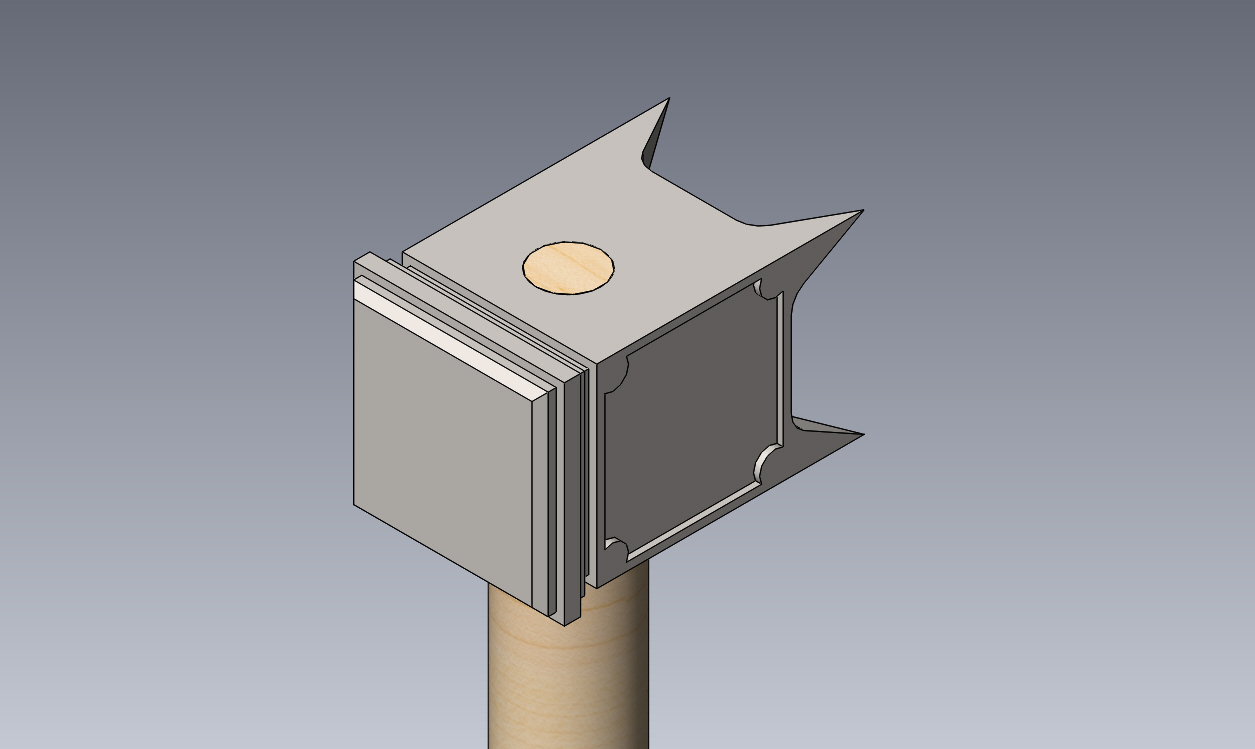 Dwarf battle hammer