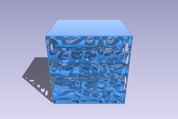 voroni stool | 3d print model