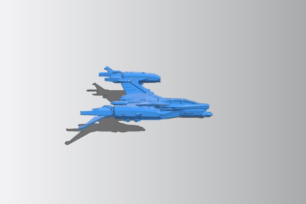 Starfury Harrier | 3d print model