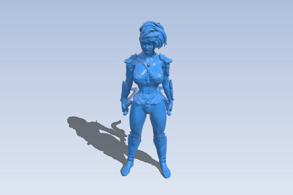 Miss Brenda | 3d print model