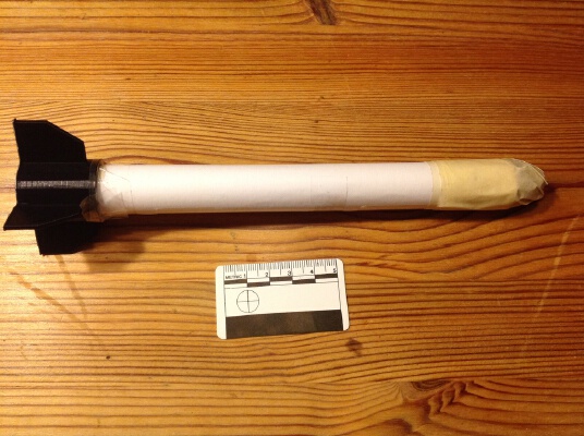 Fins for compressed air rocket | 3d print model
