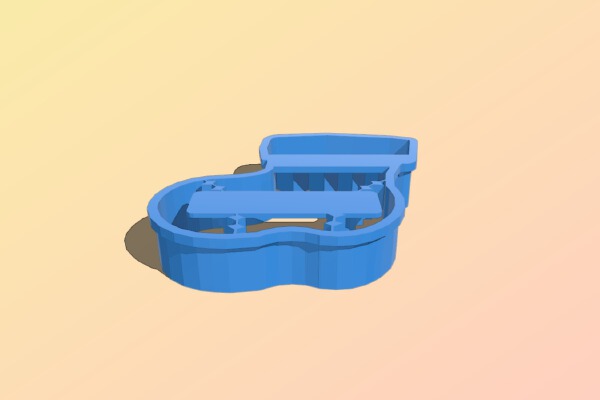 Christmas boot cookie cutter | 3d print model