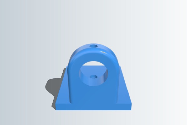 PrintrBot Y Dremel Mount | 3d print model