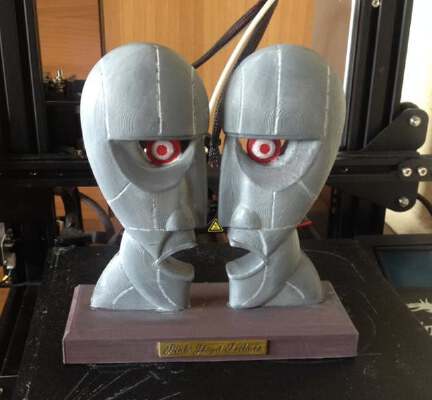 Division Bell sculpture | 3d print model