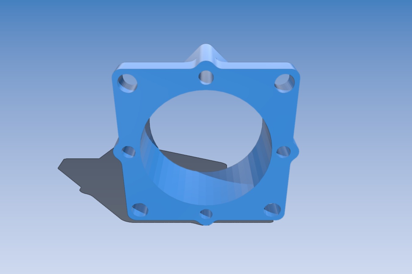 Extruder Fan Mount for Printrbot Simple