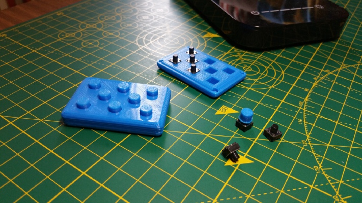 Fidget Clicker Pad | 3d print model