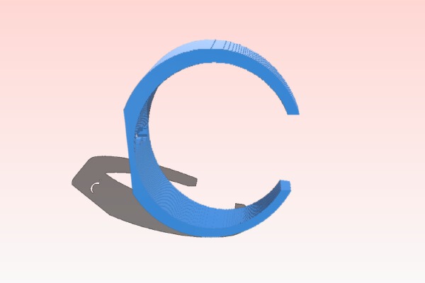 Customized Cat Bracelet | 3d print model
