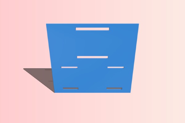 FliteTest Versa Wing FPV_LiPo Battery Mount | 3d print model