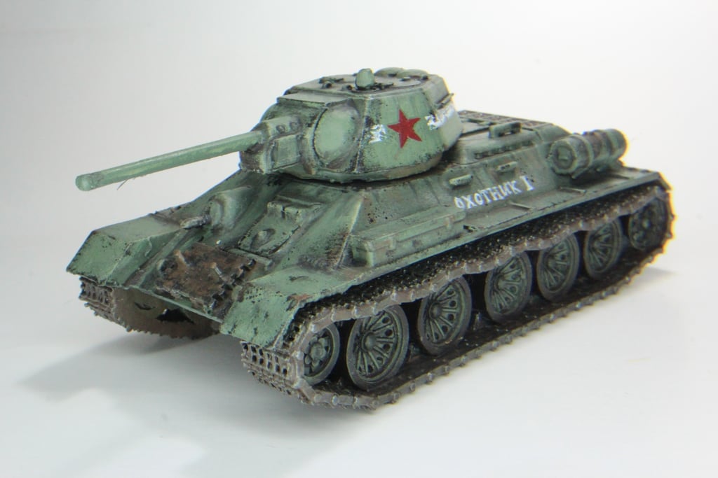 Soviet T34_76 tank 1:56 scale (28mm)