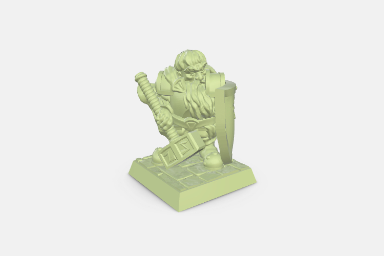 warhammer 40k Dwarf Paladin