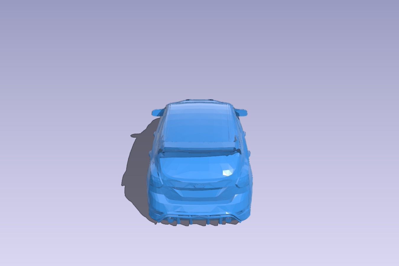 AutoFocus RS - Turbo Racing Body Shell 1:76 Gen1